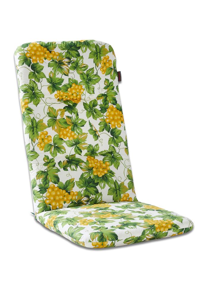 In Deutschland gefertigte, 6 cm starke Hochlehner-Auflage 