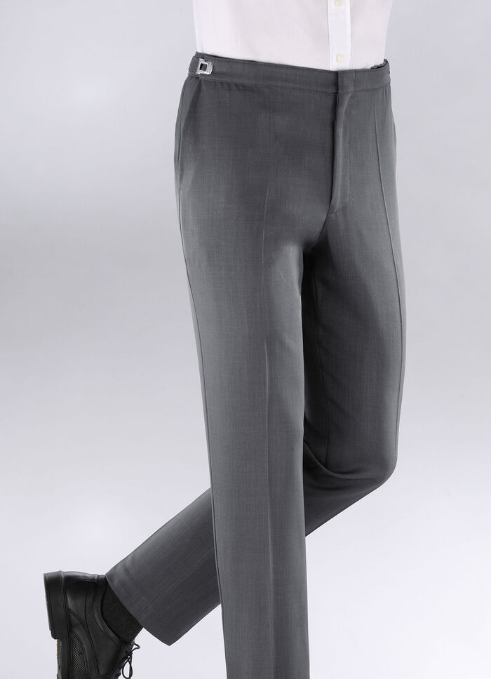 «Klaus Modelle»-Autofahrerhose in 4 Farben DUNKELGRAU MELIERT