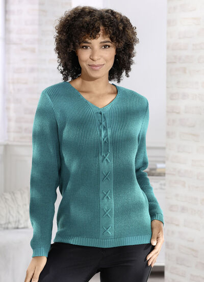 Pullover mit Schurwolle 