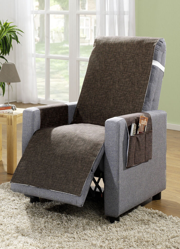 Wohnaccessoires aus 100% Baumwolle, Unterseite 100% Schurwolle BRAUN