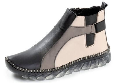 Gemini, trendige Damen-Boots, Weite G, mit herausnehmbarem Fussbett 