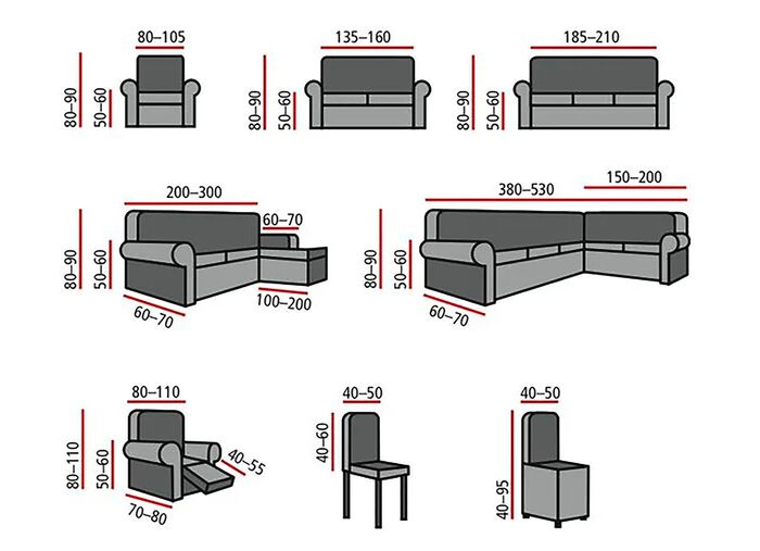 Angenehm weiche Stretchbez&uuml;ge 