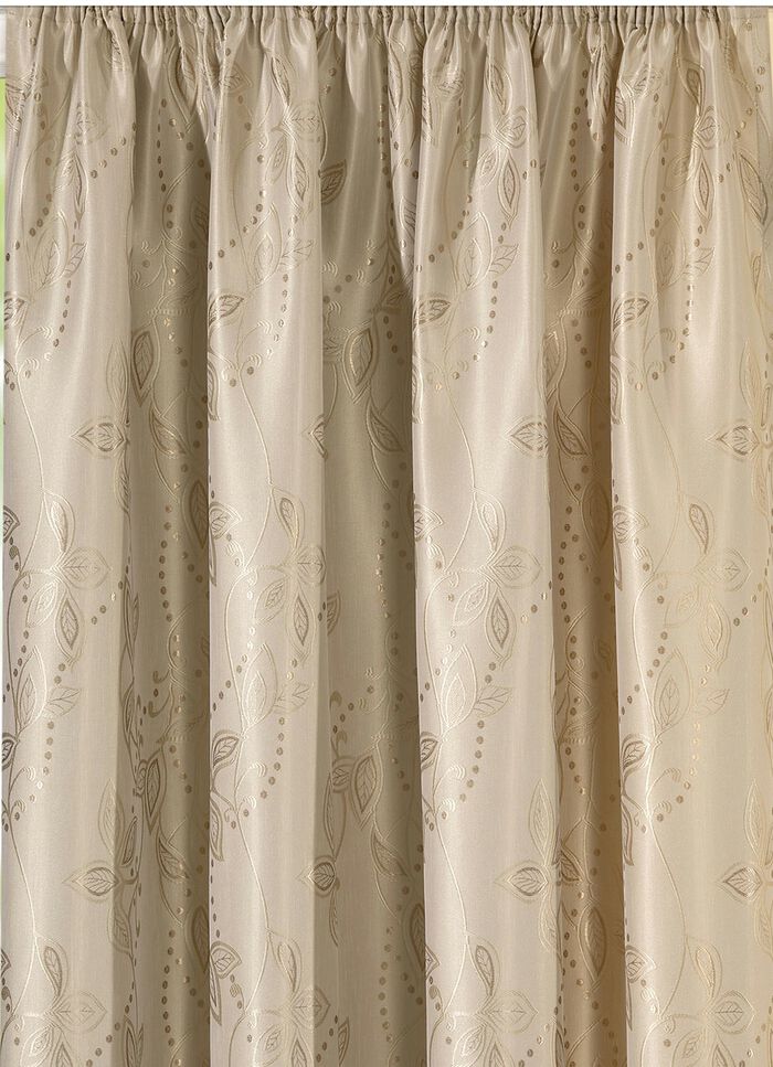 Dekoschal mit Blatt-Musterung, verschiedene Farben NATUR