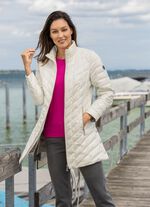 Jacke mit Rei&szlig;verschlussleiste 