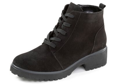 Waldl&auml;ufer, bequeme Damen-Stiefeletten, Winterschuhe, Weite H, mit herausnehmbarem Fu&szlig;bett 