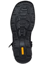 GINO GALANTE, gef&uuml;tterte Herren-Boots, Winterschuhe, mit Lammfell SCHWARZ