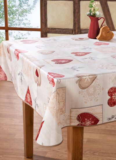 Wachstuch-Tischserie für innen und aussen 