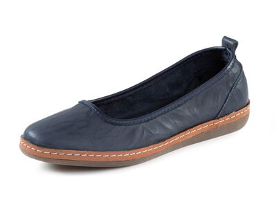 Andrea Conti, klassische Damen-Slipper, mit herausnehmbarem Fussbett 