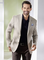 Sakko mit Stretch-Funktion BEIGE MELIERT