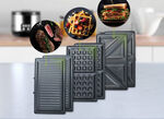 Variogrill mit 3 Wechselplatten 