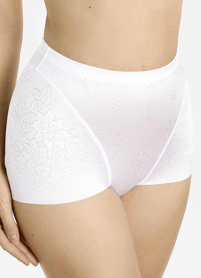 Zweierpack Sassa Miederhosen mit verstärktem Vorderteil 1X PUDER, 1X WEISS