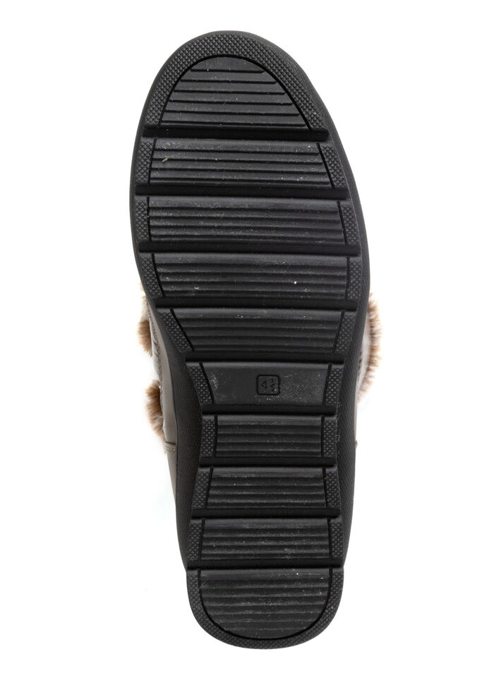 ELENA EDEN, gefütterte Damen-Boots, Winterschuhe, Weite G, mit herausnehmbarem Fussbett BRONZE