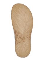 Gemini Pantolette aus schattiertem Rind-Nappaleder WEISS