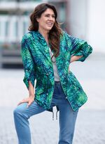 Jacke mit fester Kapuze 