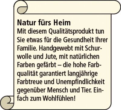 Handgewebte Br&uuml;cken, Teppiche und Galerien 