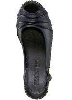 Gemini, schicke Damen-Sandaletten, Weite G, mit Gummizug 