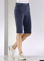 Jeans-Bermudas DUNKELBLAU