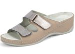 Mubb Pantolette mit Leder-Memory-Fussbett 