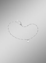 Zartes Figaro-Fusskettchen mit Herz-Anh&auml;nger 