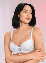 Susa Push-Up-B&uuml;gel-BH aus Elastikspitze 