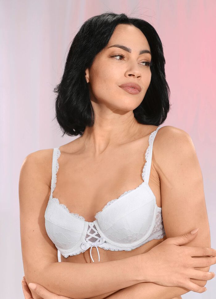 Susa Push-Up-B&uuml;gel-BH aus Elastikspitze 