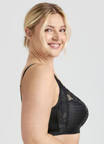 Miss Mary BH mit elastischen Spitzeneinsätzen SCHWARZ