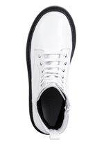 Gemini Schn&uuml;r-Stiefelette aus weichem Rind-Nappaleder 