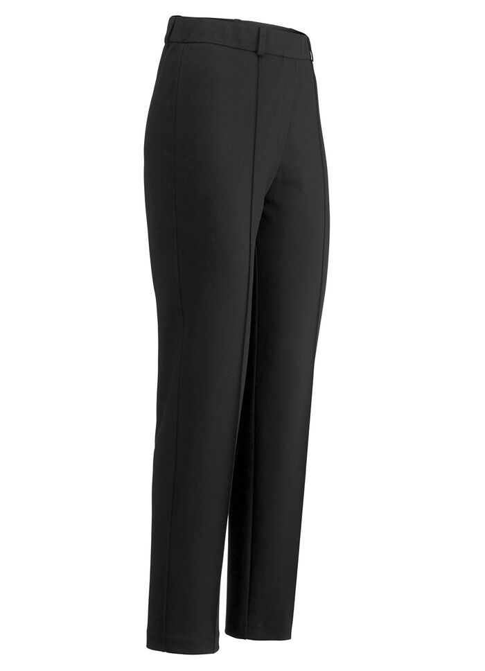 Jerseyhose mit abgesteppten Biesen 