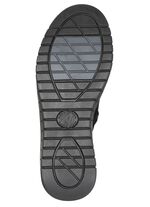 ELENA EDEN, gef&uuml;tterte Damen-Stiefeletten, Winterschuhe, Weite H, mit herausnehmbarem Fu&szlig;bett SCHWARZ