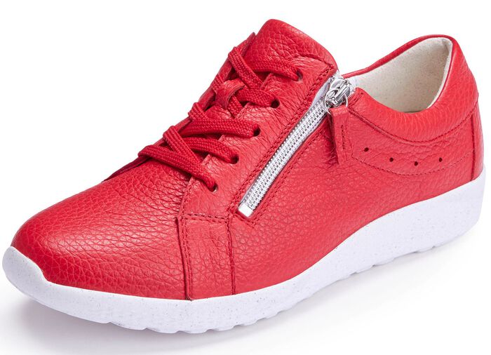 Waldl&auml;ufer, bequeme Damen-Schn&uuml;rschuhe, Weite K, mit herausnehmbarem Fussbett 