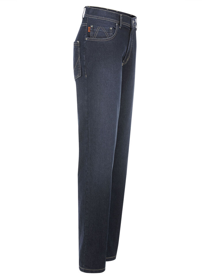 Moderne Jeans von &laquo;Francesco Botti&raquo; in 3 Farben DUNKELJEANS