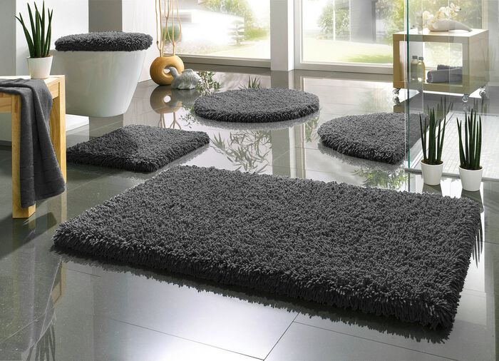 Badgarnitur, f&uuml;r Fussbodenheizung geeignet ANTHRAZIT