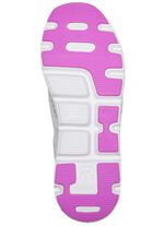 Rieker Sneaker mit elastischer Zierschn&uuml;rung GRAU-PINK