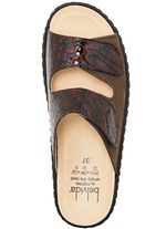 ELENA EDEN, bequeme Damen-Pantoletten, Weite H, mit herausnehmbarem Fussbett 