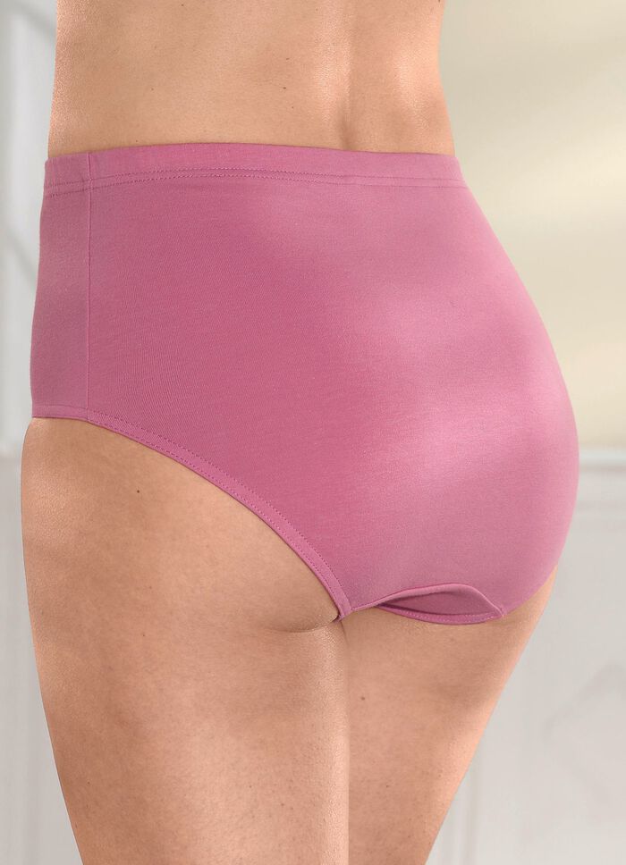 Viererpack Slips mit Gummizug im Bund 