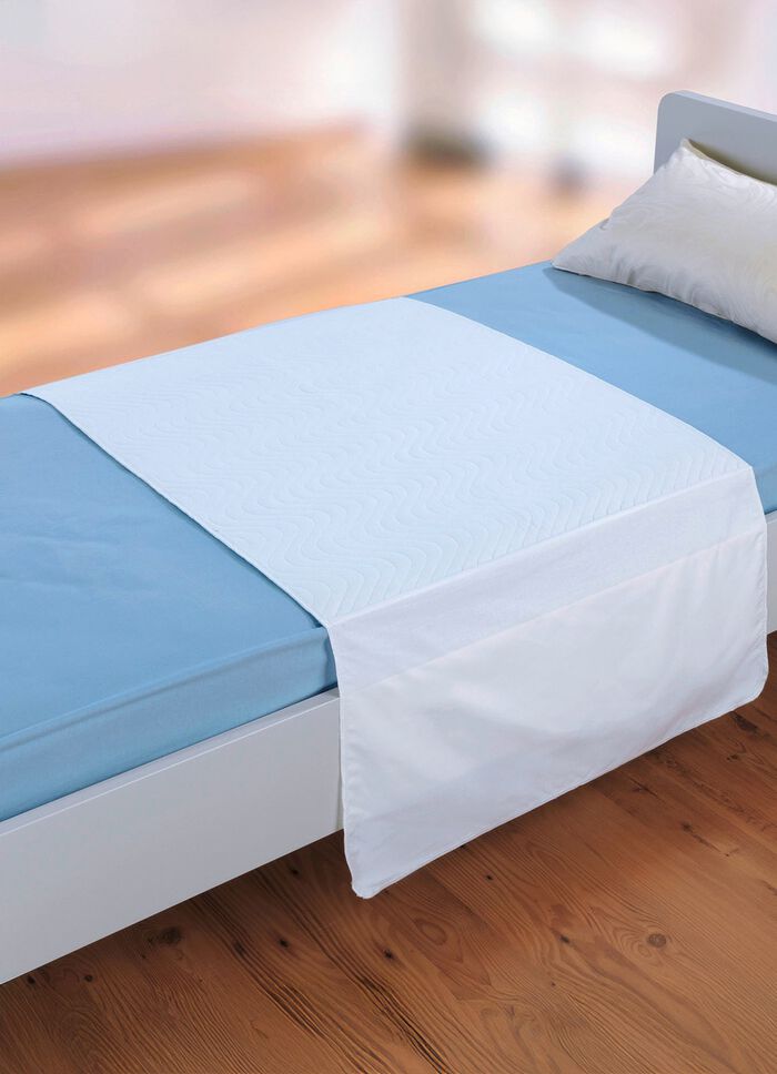 Inkontinenz-Unterlage mit wasserdichter und atmungsaktiver PU-Membran 