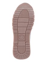 ELENA EDEN Sneaker aus Nappa-, Veloursleder und Textil in Netzoptik WEISS-BLAU