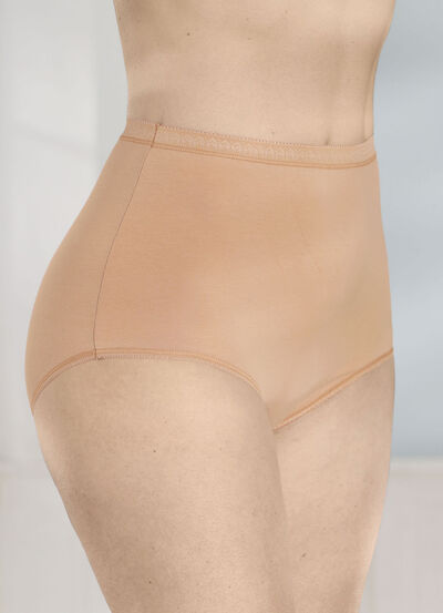 Fünferpack Slips mit dekorativem Elastikbund 