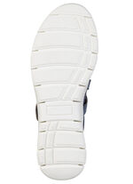 ELENA EDEN, sommerliche Damen-Spangenschuhe, Weite H, mit herausnehmbarem Fussbett JEANS