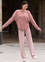 Pullover aus Melangegarn 