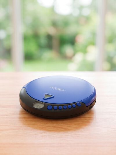 Tragbarer CD-Spieler mit integriertem Radio 