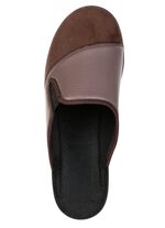 Bequeme Herren-Hausschuhe, Weite H, mit Gummizug 