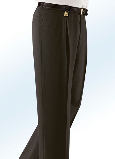 «Klaus Modelle»-Hose mit Gürtel in 4 Farben  