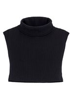 Unterzieh-Rollkragen mit Rippenstrick 