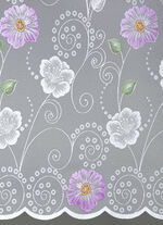 Langvorhang mit Universalschienenband FLIEDER