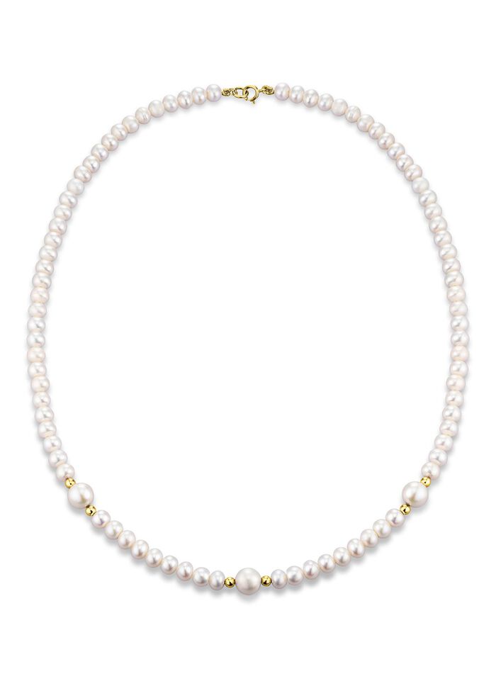 Halskette mit S&uuml;sswasser-Zuchtperlen 