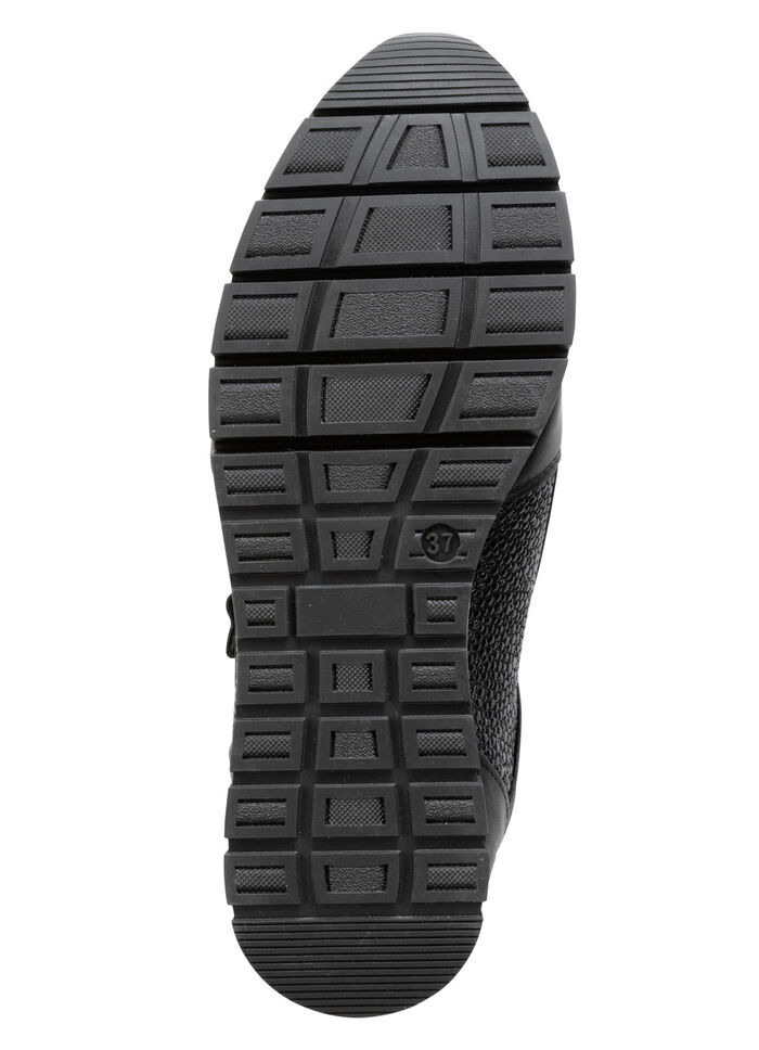  ELENA EDEN Slipper aus Nappaleder SCHWARZ