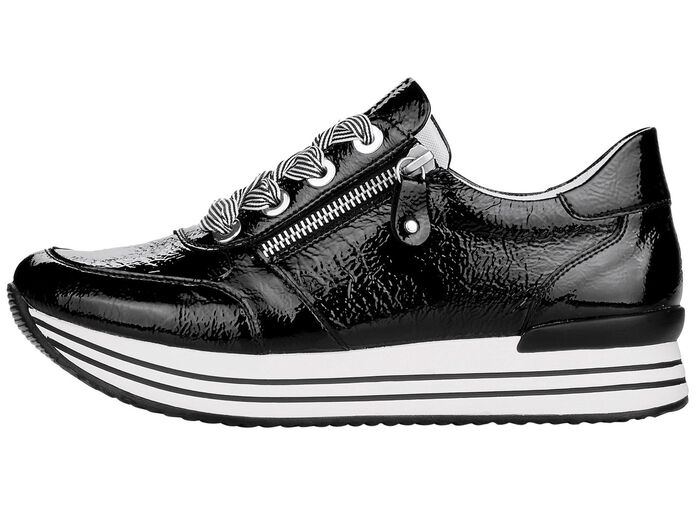 Remonte Sneaker mit effektvoller Schn&uuml;rung 