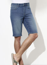 Jeans-Bermudas in 3 Farben JEANSBLAU