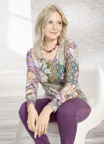 Hübsches Shirt mit Rundhalsausschnitt